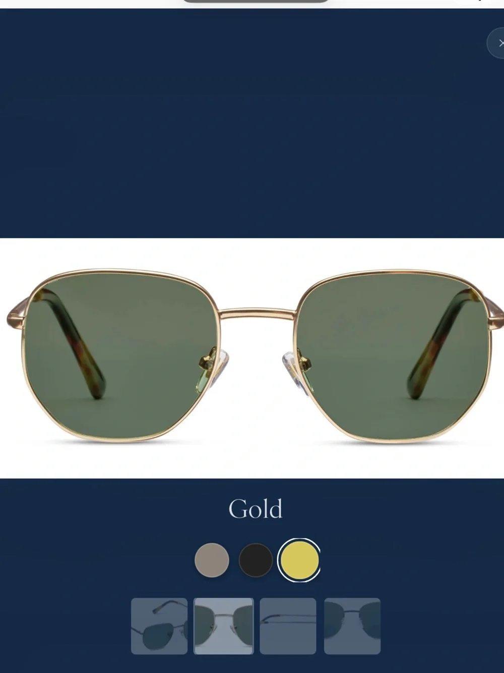 Peeper’s Positano 2.5 Hexagonal Sunglasses